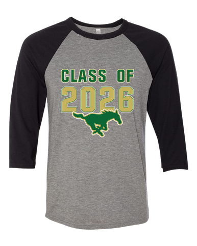 Redmond Mustangs Class of 2026 Men's Baseball T-Shirt