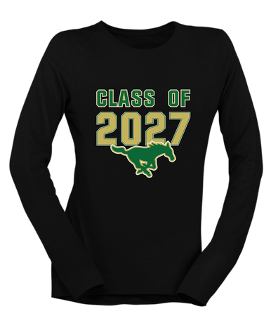 Redmond Mustangs Class of 2027 Women's Premium LS T-Shirt