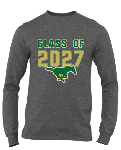 Redmond Mustangs Class of 2027 Men's LS T-Shirt