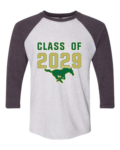 Redmond Mustangs Class of 2029 Men's Baseball T-Shirt