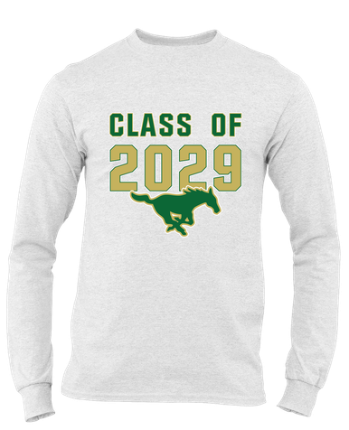 Redmond Mustangs Class of 2029 Men's LS T-Shirt