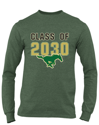 Redmond Mustangs Class of 2030 Men's LS T-Shirt