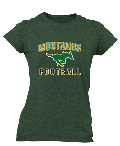 Redmond Mustangs Football #1 Women's SS T-Shirt