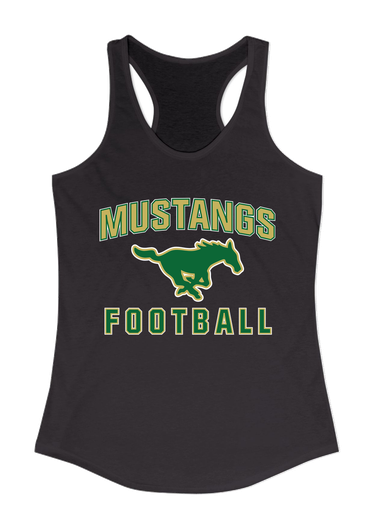 Redmond Mustangs Football #1 Women's Tank Top