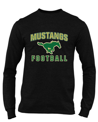 Redmond Mustangs Football #1 Men's LS T-Shirt