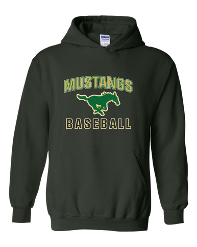 Redmond Mustangs Baseball #1 Men's Hoodie