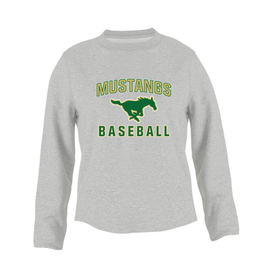 Redmond Mustangs Baseball #1 Women's Sweatshirt