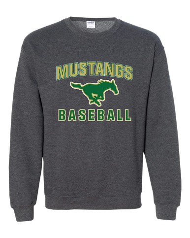 Redmond Mustangs Baseball #1 Men's Sweatshirt