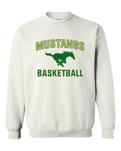 Redmond Mustangs Basketball #1 Men's Sweatshirt