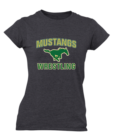 Redmond Mustangs Wrestling Women's Premium SS T-Shirt