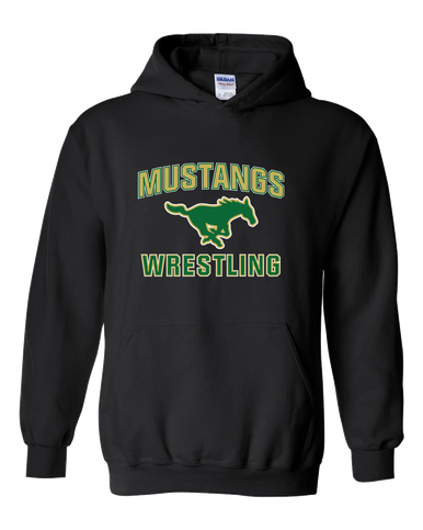 Redmond Mustangs Wrestling Men's Hoodie