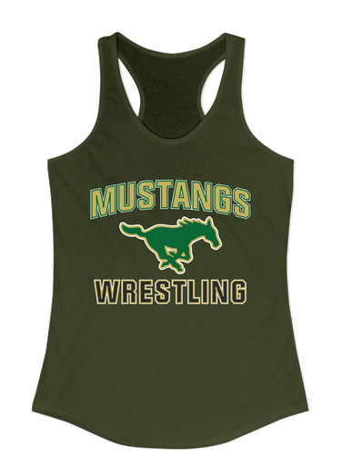 Redmond Mustangs Wrestling Women's Tank Top
