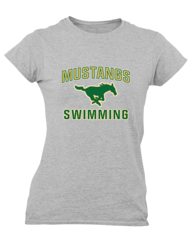 Redmond Mustangs Swimming Women's Premium SS T-Shirt