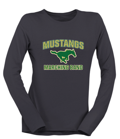 Redmond Mustangs Marching Band Women's Premium LS T-Shirt