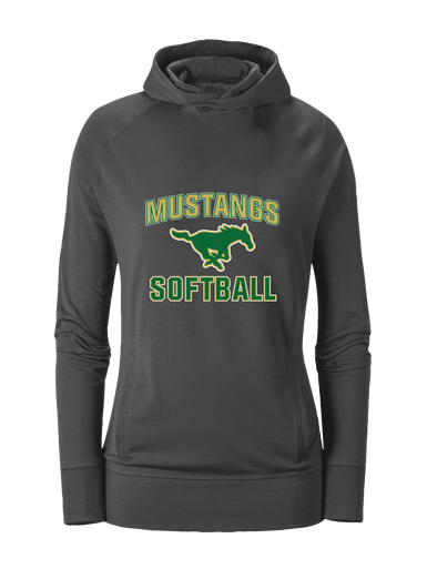 Redmond Mustangs Softball #1 Women's Hoodie