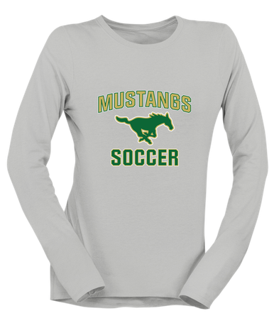 Redmond Mustangs Soccer #1 Women's Premium LS T-Shirt
