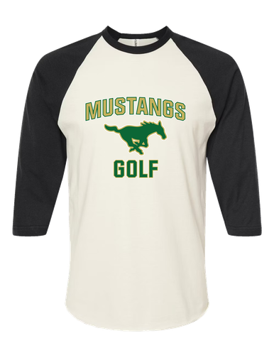 Redmond Mustangs Golf Women's Baseball T-Shirt