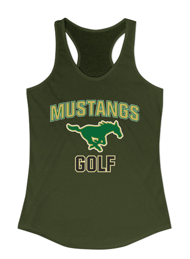 Redmond Mustangs Golf Women's Tank Top