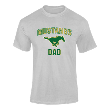 Redmond Mustangs Dad Men's SS T-Shirt