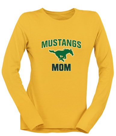 Redmond Mustangs Mom Women's LS T-Shirt