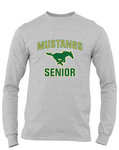 Redmond Mustangs Senior #1 Men's LS T-Shirt