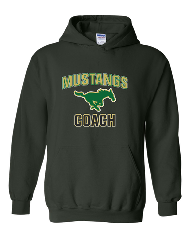 Redmond Mustangs Coach Men's Hoodie