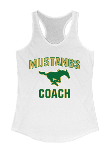 Redmond Mustangs Coach Women's Tank Top