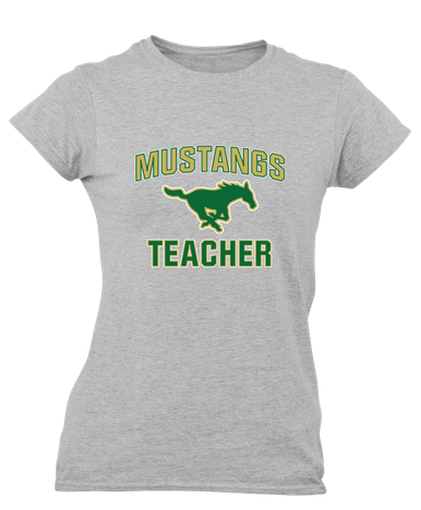 Redmond Mustangs Teacher Women's Premium SS T-Shirt