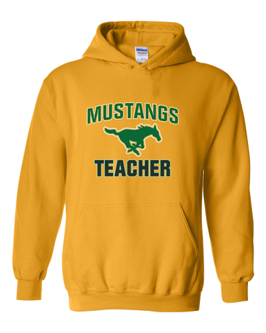 Redmond Mustangs Teacher Men's Hoodie