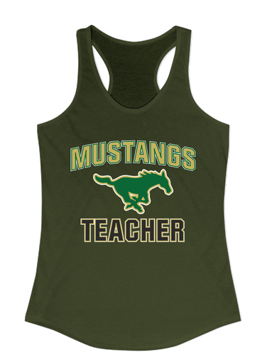 Redmond Mustangs Teacher Women's Tank Top