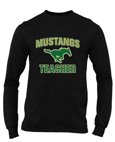 Redmond Mustangs Teacher Men's Premium LS T-Shirt
