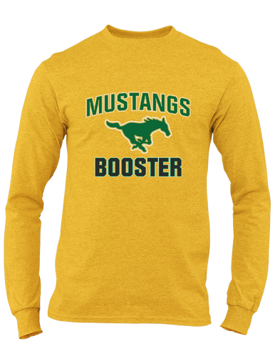 Redmond Mustangs Booster Men's LS T-Shirt