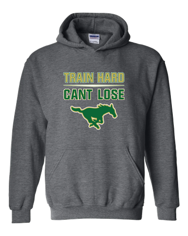 Redmond Mustangs Train Hard, Can't Lose Men's Hoodie