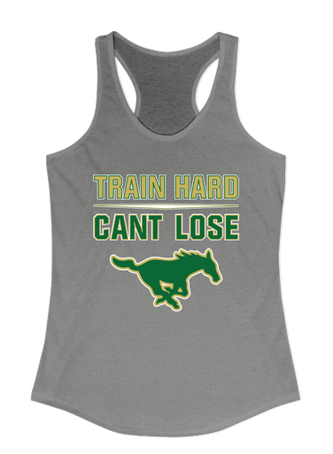 Redmond Mustangs Train Hard, Can't Lose Women's Tank Top