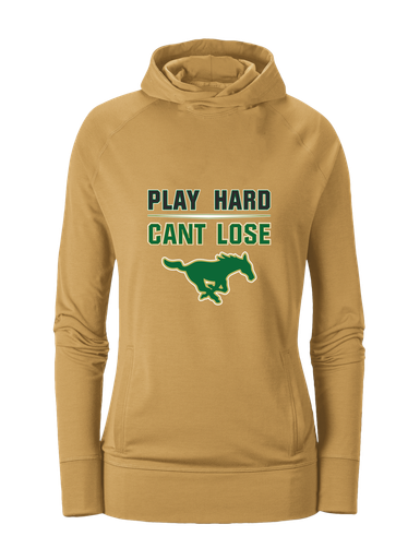 Redmond Mustangs Play Hard, Can't Lose Women's Hoodie
