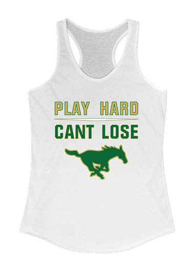 Redmond Mustangs Play Hard, Can't Lose Women's Tank Top