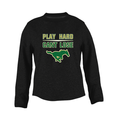 Redmond Mustangs Play Hard, Can't Lose Women's Sweatshirt
