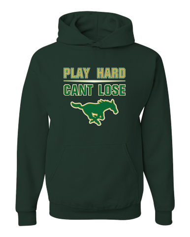 Redmond Mustangs Play Hard, Can't Lose Men's Premium Hoodie