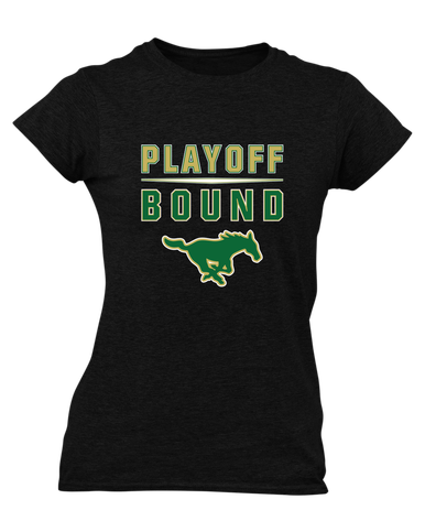 Redmond Mustangs Playoff Bound Women's Premium SS T-Shirt