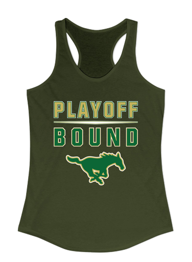 Redmond Mustangs Playoff Bound Women's Tank Top