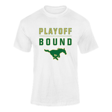 Redmond Mustangs Playoff Bound Men's SS T-Shirt