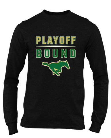 Redmond Mustangs Playoff Bound Men's Premium LS T-Shirt