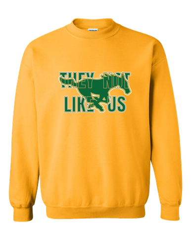 Redmond Mustangs They Not Like Us #2 Men's Sweatshirt