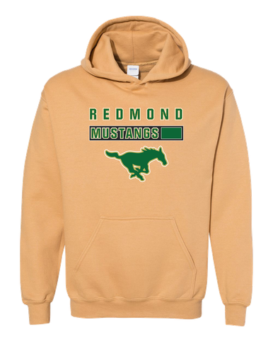 Redmond Mustangs Mascot #7 Men's Hoodie