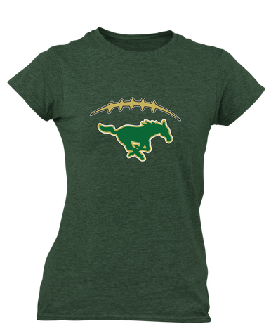 Redmond Mustangs Football #2 Women's Premium SS T-Shirt