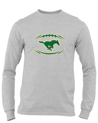Redmond Mustangs Football #3 Men's LS T-Shirt
