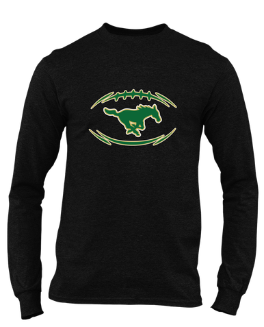 Redmond Mustangs Football #3 Men's Premium LS T-Shirt