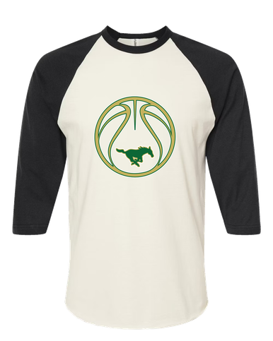 Redmond Mustangs Basketball #2 Women's Baseball T-Shirt