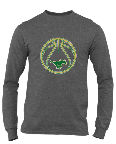 Redmond Mustangs Basketball #2 Men's Premium LS T-Shirt