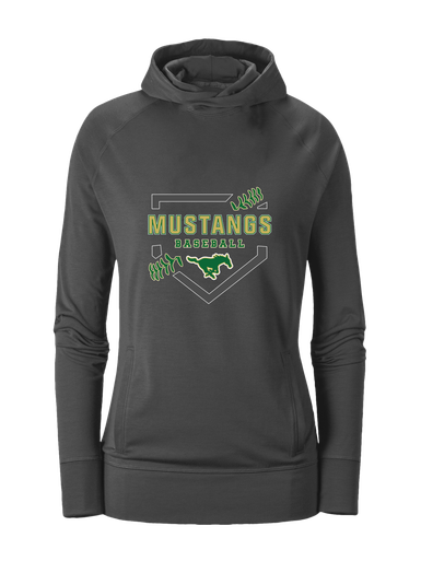Redmond Mustangs Baseball #2 Women's Hoodie